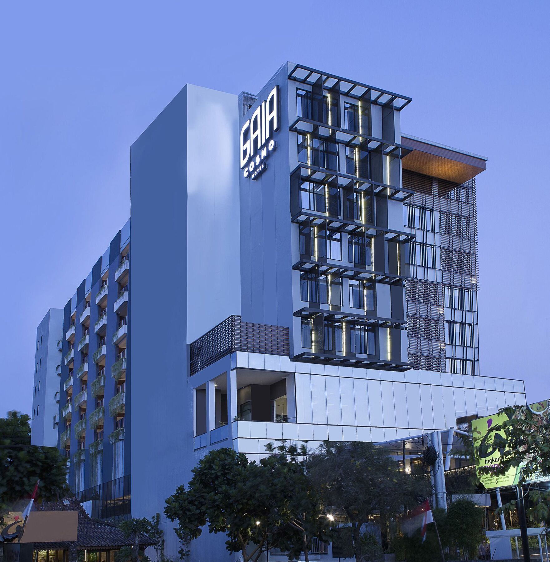 Gaia Cosmo Hotel Yogyakarta Eksteriør bilde